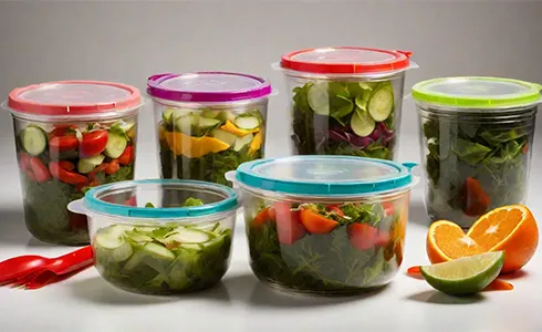 Plastic Salad Crocks